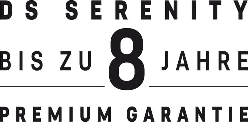 DS Serenity Premium-Garantie, bis zu 8 Jahre